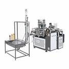 Máquina de vasos de papel con control PLC